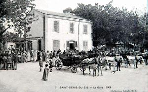 Saint-Denis -du-Sig - Gare - 1908